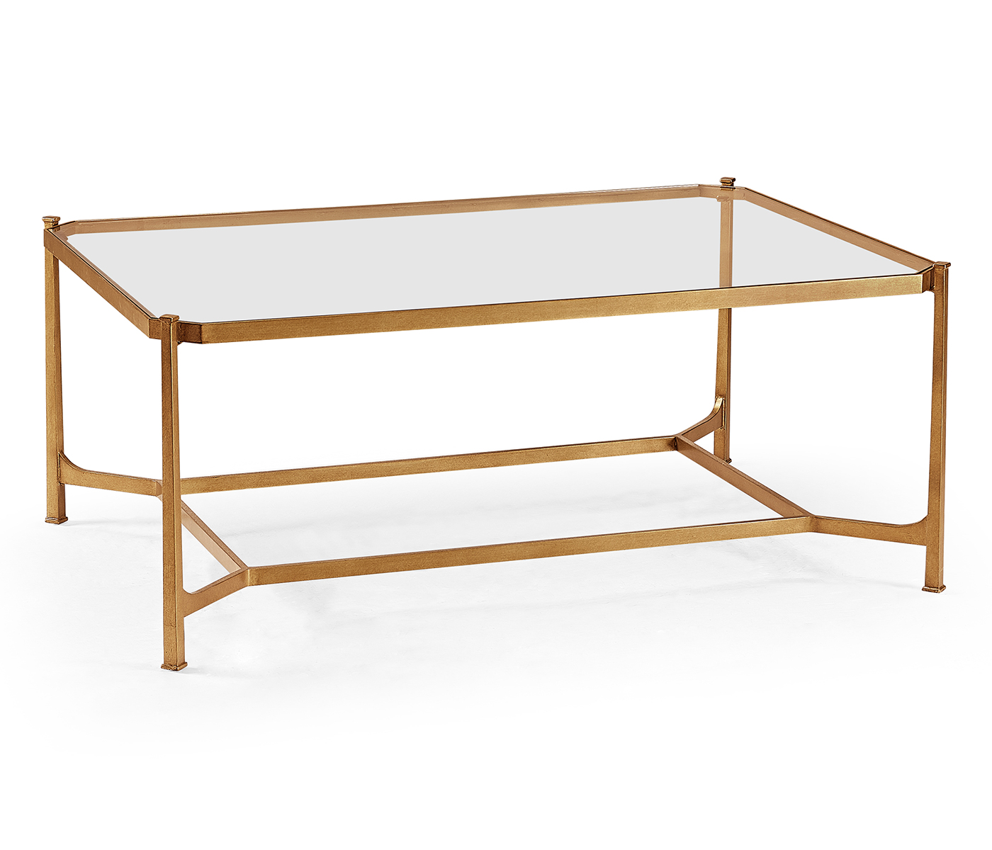 Gilded Rectangular Coffee Table