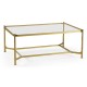 Gilded Rectangular Coffee Table