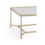 Silver Rectangular Coffee Table