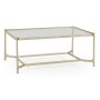Silver Rectangular Coffee Table