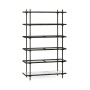 Distressed Bronze Six Tier Étagère
