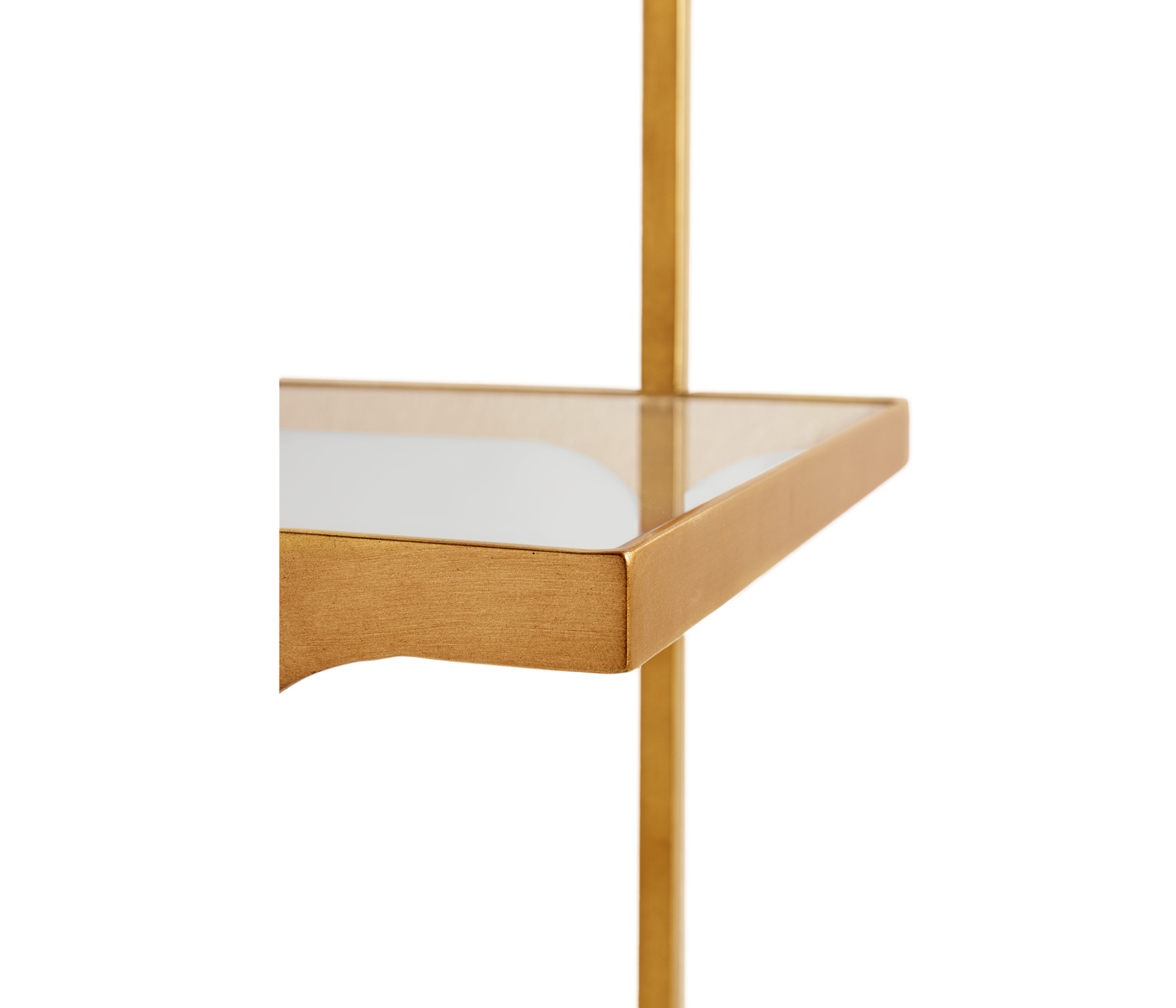 Gilded Six Tier Étagère
