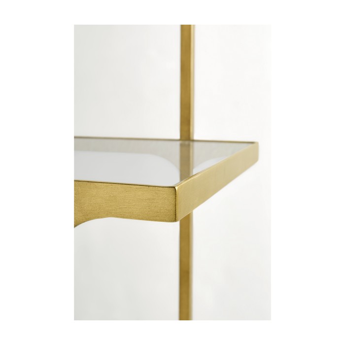 Gilded Six Tier Étagère