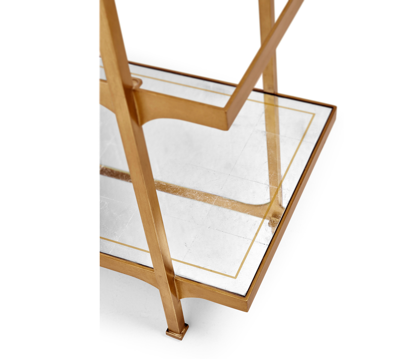 Gilded Six Tier Étagère