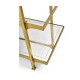 Gilded Six Tier Étagère
