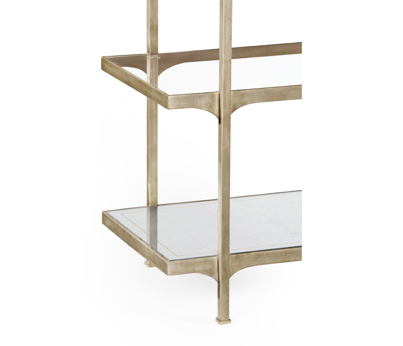 Silver Six Tier Étagère