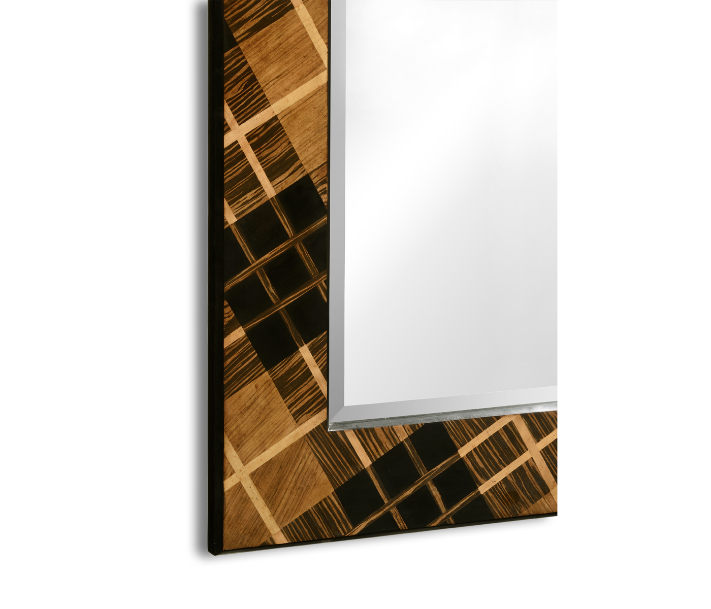 Hand Inlaid Tartan Mirror