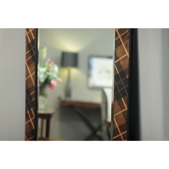 Hand Inlaid Tartan Mirror