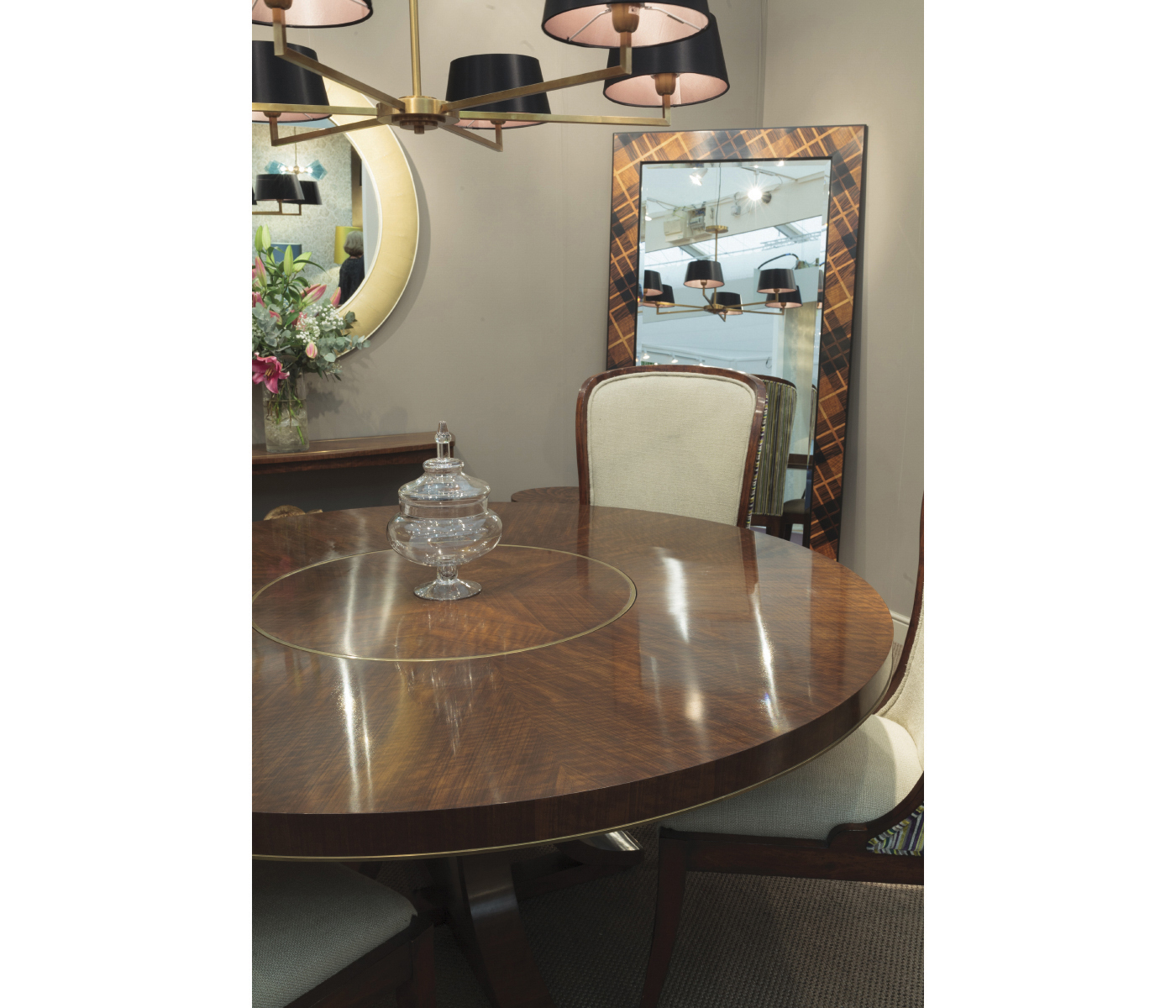 Hand Inlaid Tartan Mirror