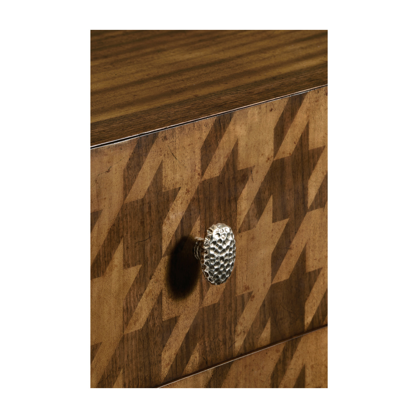 Houndstooth Chest of Drawers