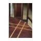 Craftsman's Mahogany Round Table with Herringbone Inlay Detail 48