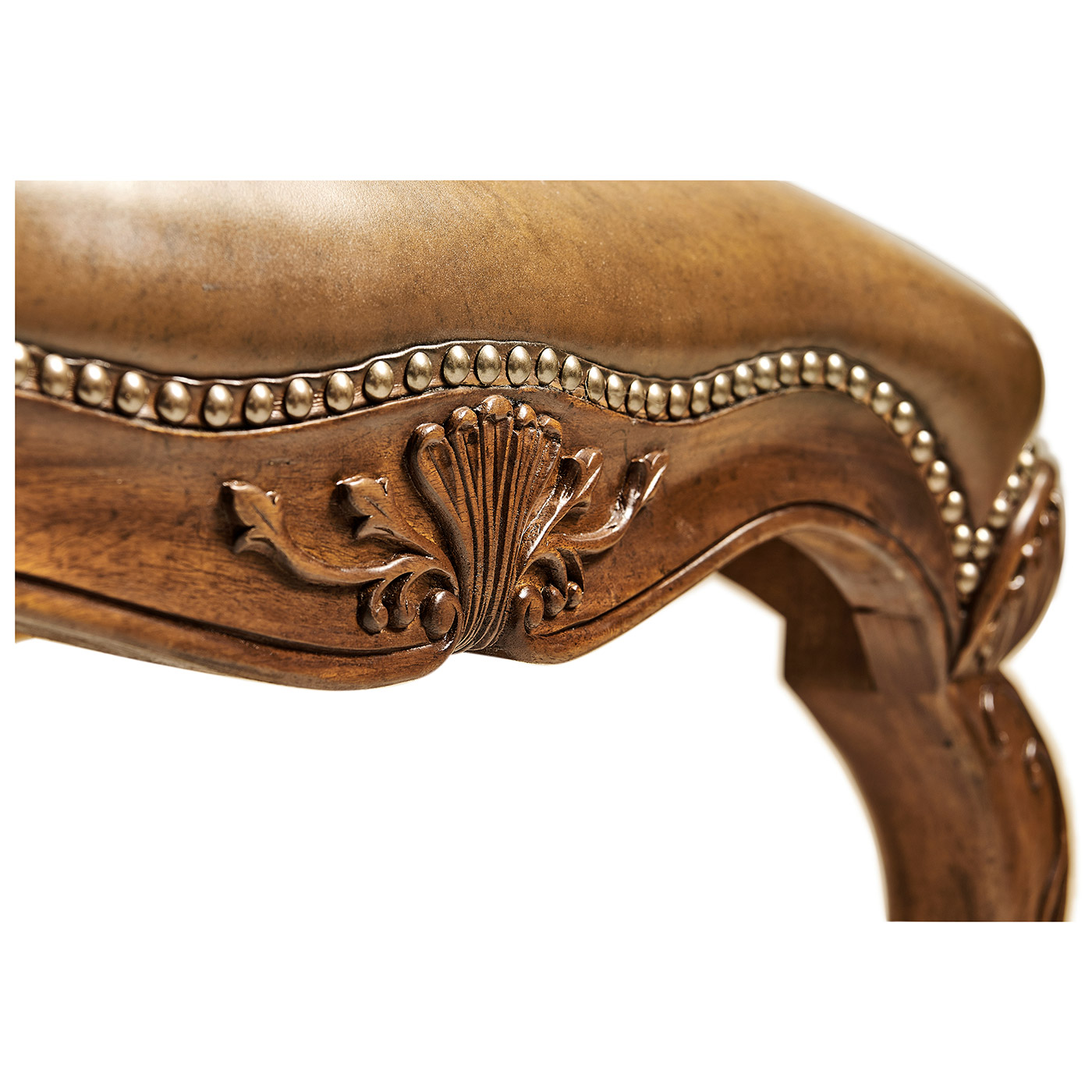 Sheraton Walnut Oval Back Arm Chair