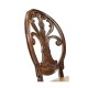 Sheraton Walnut Oval Back Side Chair