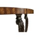 Feather Inlay Hand Carved Console