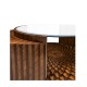 Feather Inlay Coffee Table