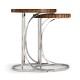 Feather Inlay Nest of Tables