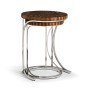 Feather Inlay Nest of Tables