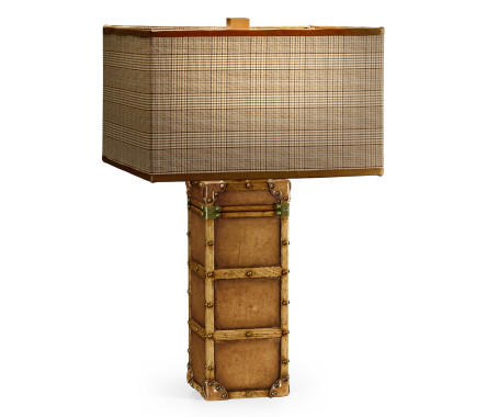 Travel Trunk Style Table Lamp