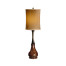 Mahogany & Ebonised Table Lamp