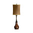 Mahogany & Ebonised Table Lamp