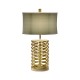 Gilded Interlaced Iron Table Lamp