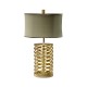 Gilded Interlaced Iron Table Lamp