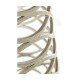 Silver Interlaced Iron Table Lamp