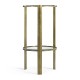 Cosmo Antique Brass Drinks Table
