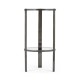 Gatsby Black Nickel Drinks Table