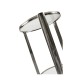 Gatsby Black Nickel Drinks Table