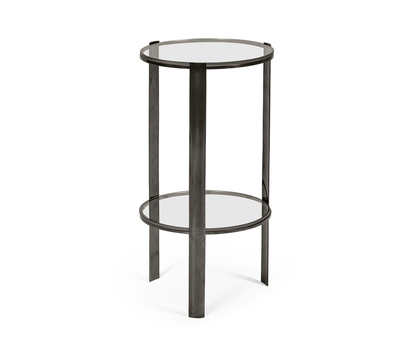 Gatsby Black Nickel Drinks Table