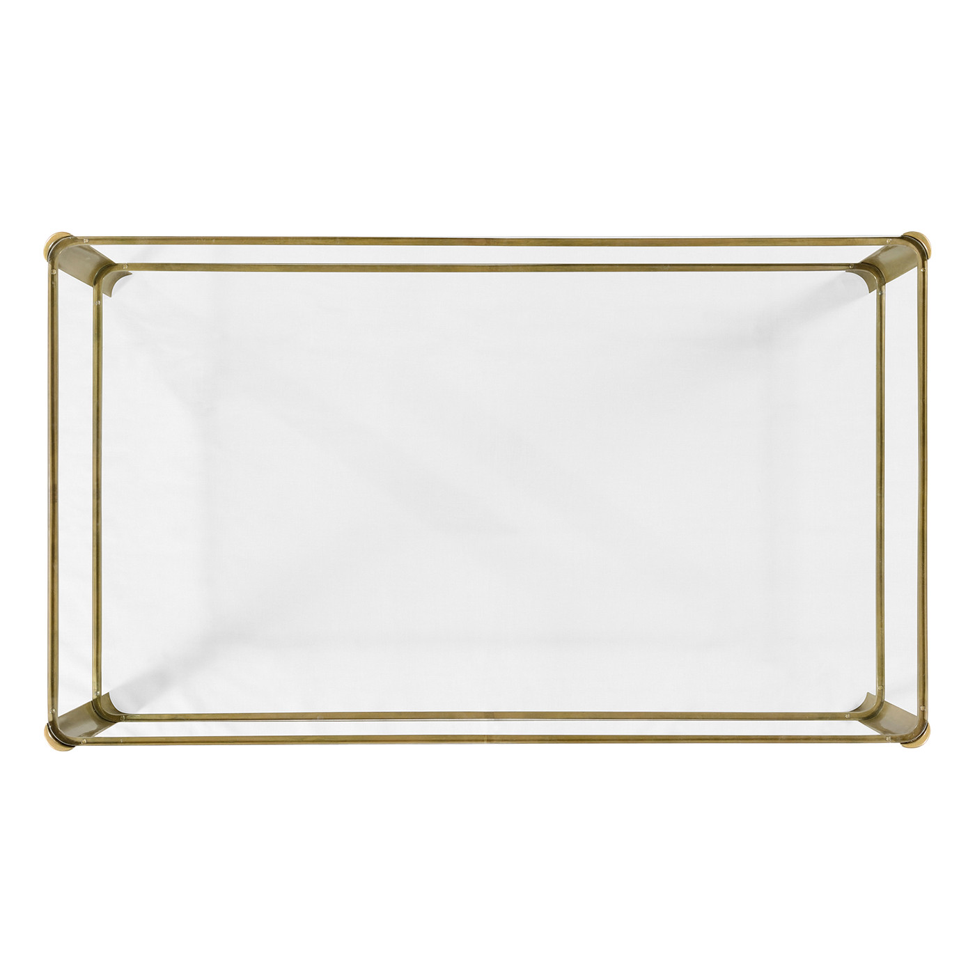 Cosmo Antique Brass Cocktail Table