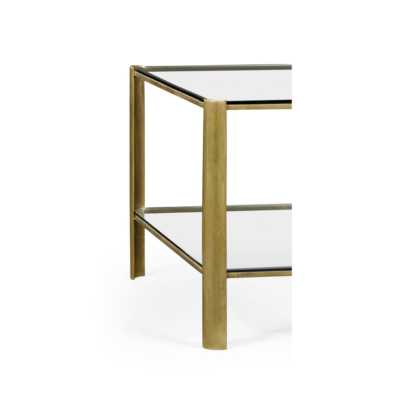 Cosmo Antique Brass Cocktail Table