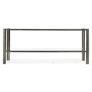 Gatsby Black Nickel Cocktail Table