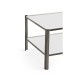 Gatsby Black Nickel Cocktail Table