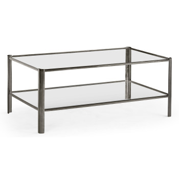 Gatsby Black Nickel Cocktail Table