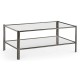 Gatsby Black Nickel Cocktail Table