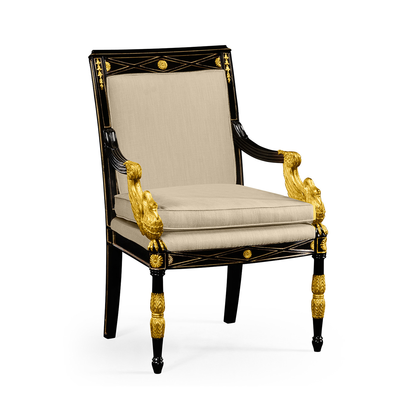 Kensington Swan Arm Chair