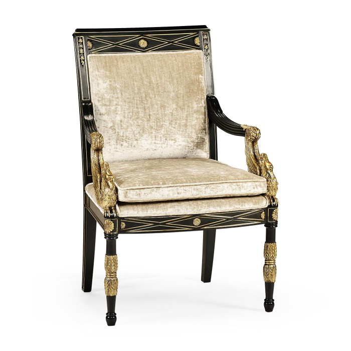 Kensington Swan Arm Chair