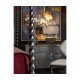 Tea Caddy Faux Macassar Table Lamp
