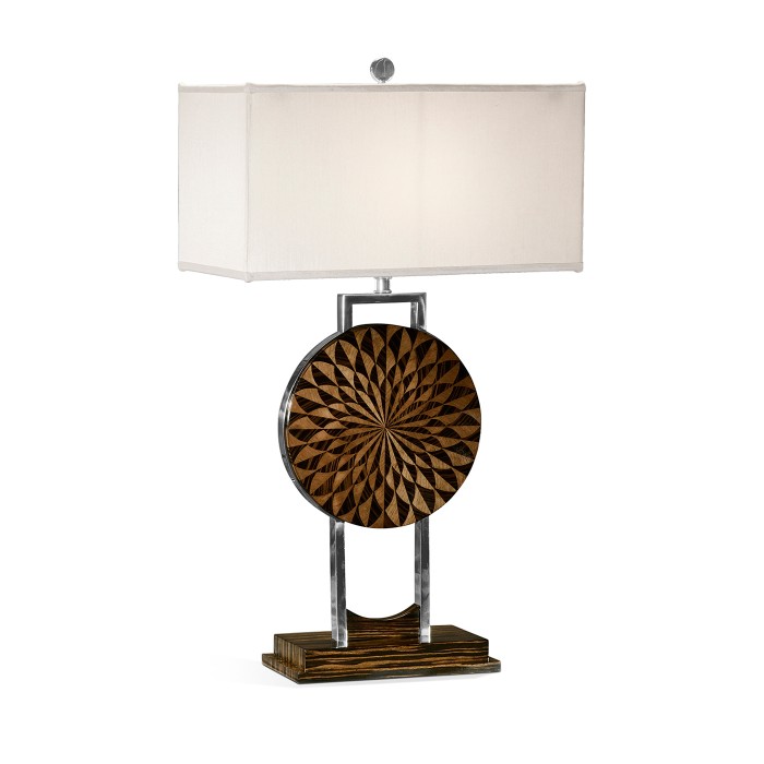 Pangolin Faux Macassar Table Lamp