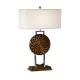 Pangolin Faux Macassar Table Lamp