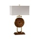 Pangolin Zebrano Table Lamp
