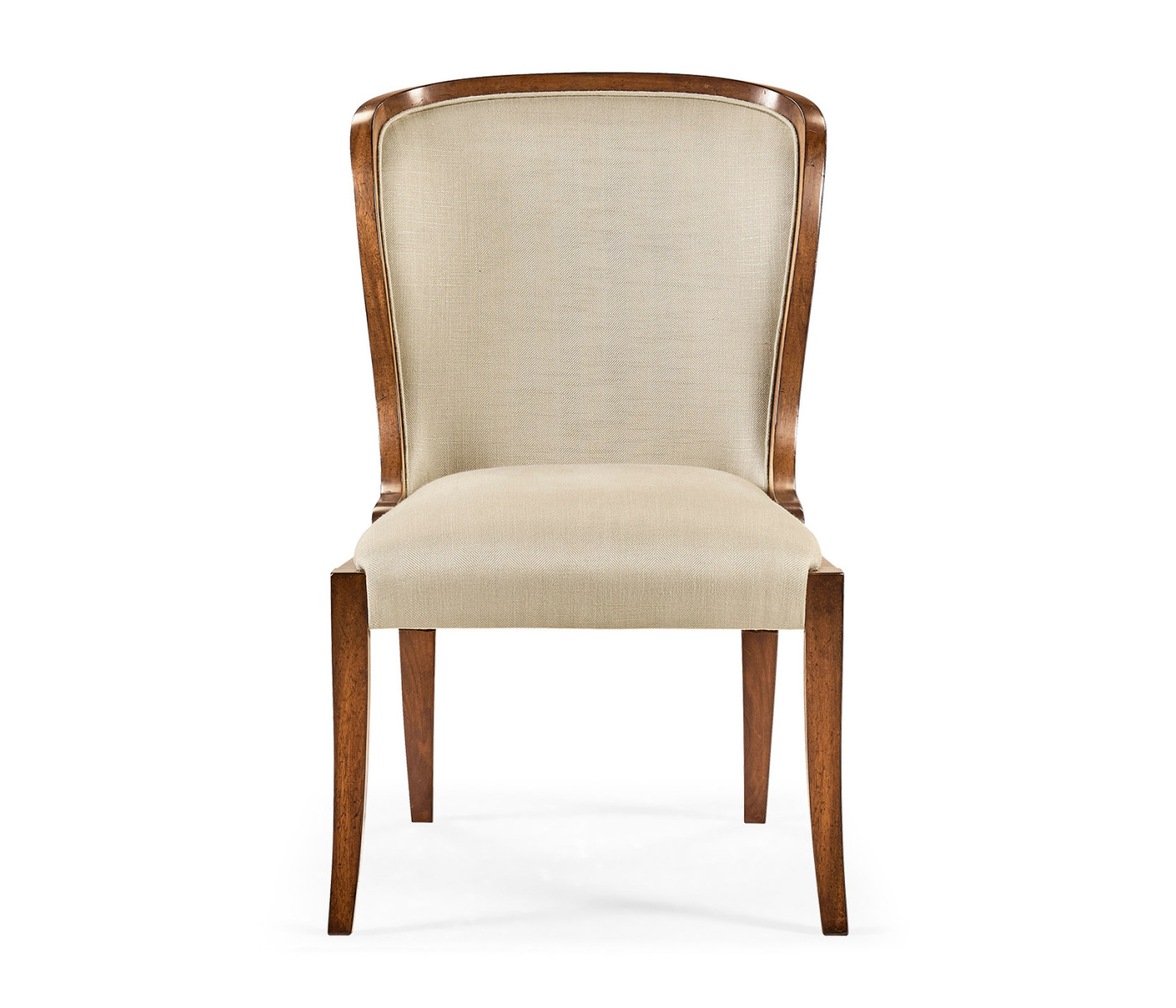 Low Curved Back Dining Side Chair