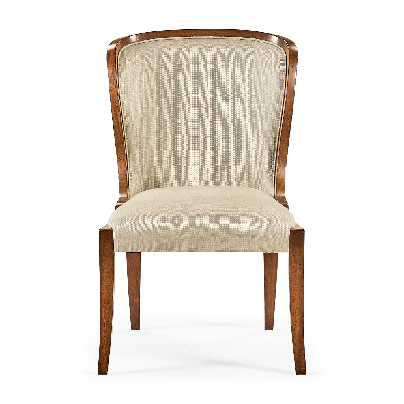 Low Curved Back Dining Side Chair