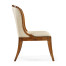 Low Curved Back Dining Side Chair
