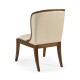 Low Curved Back Dining Side Chair