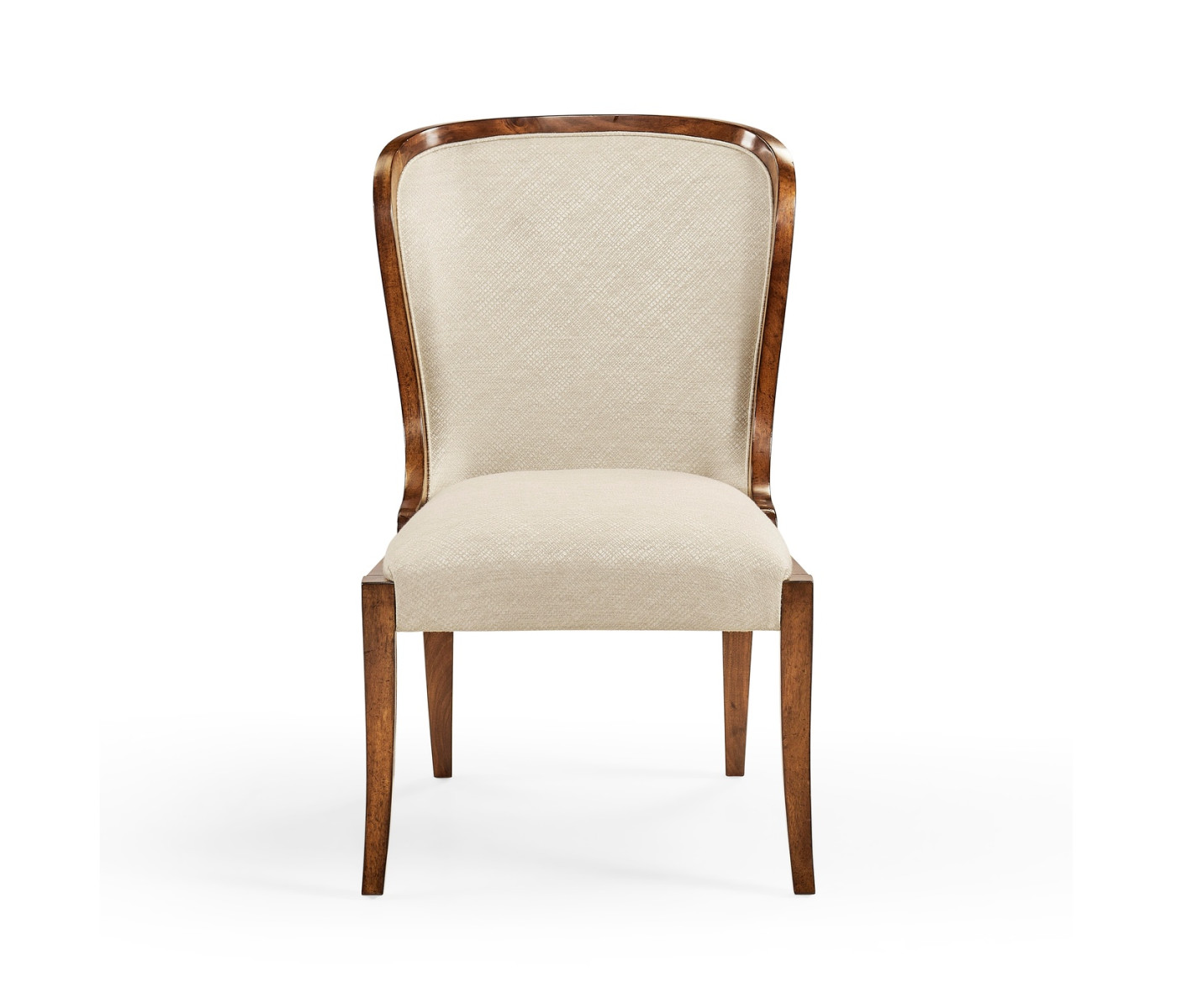 Low Curved Back Dining Side Chair