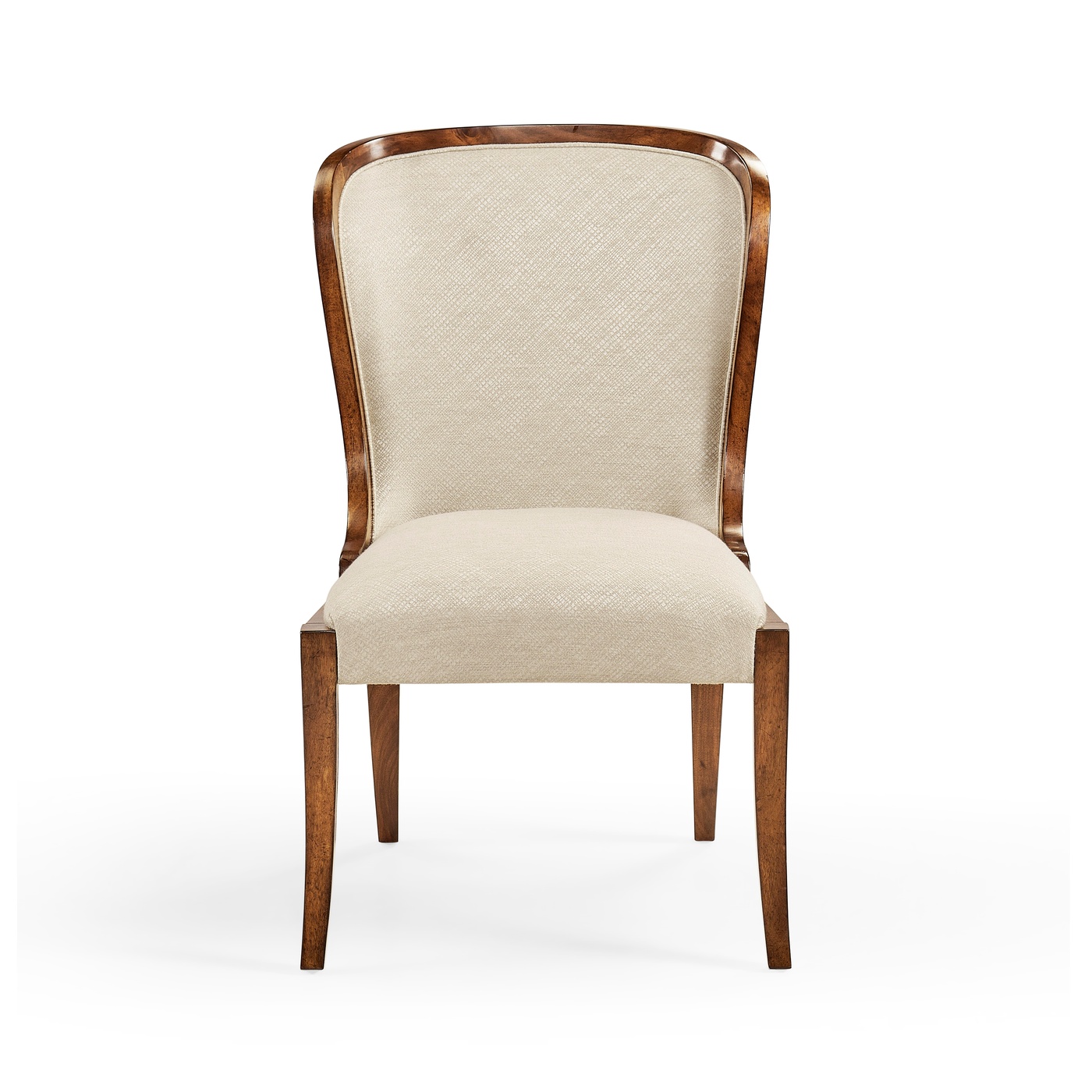 Low Curved Back Dining Side Chair