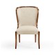 Low Curved Back Dining Side Chair